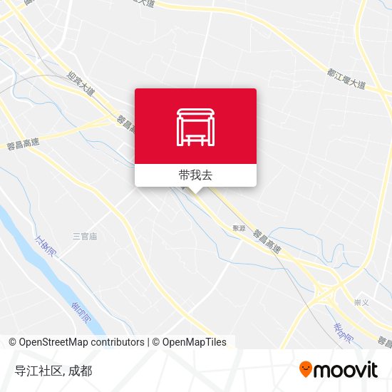 导江社区地图
