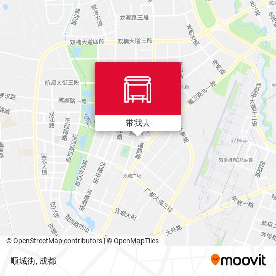 顺城街地图