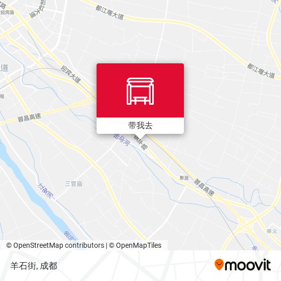 羊石街地图