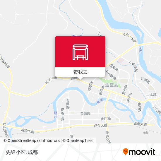 先锋小区地图