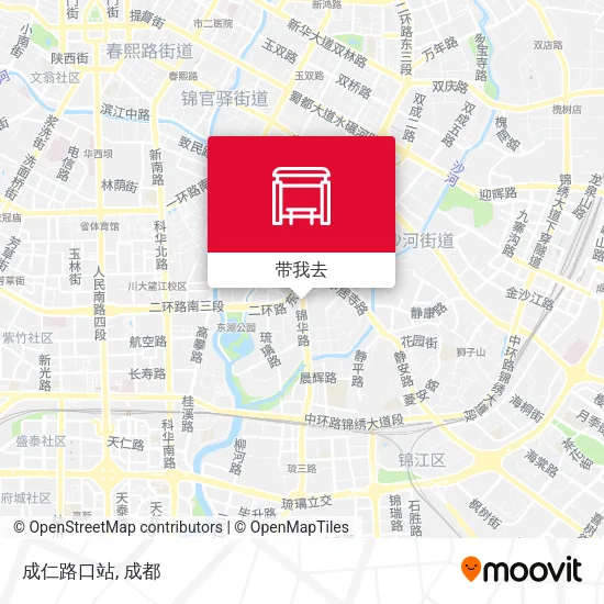 成仁路口站地图