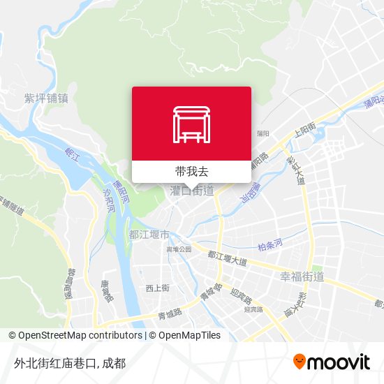 外北街红庙巷口地图