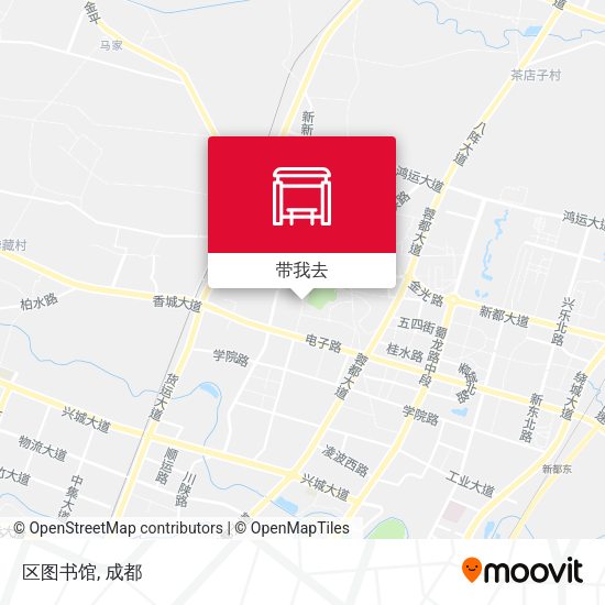 区图书馆地图