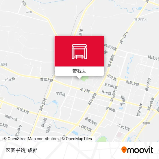 区图书馆地图