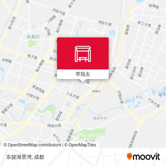 东骏湖景湾地图