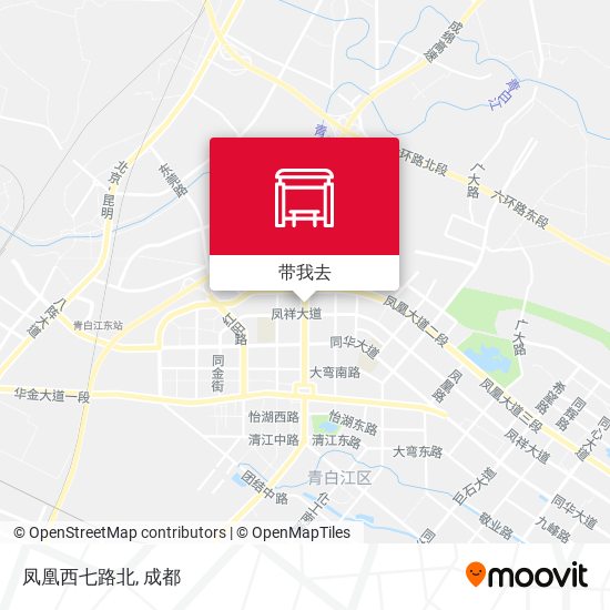 凤凰西七路北地图