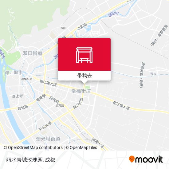 丽水青城玫瑰园地图
