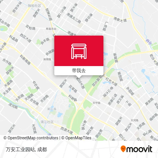 万安工业园站地图