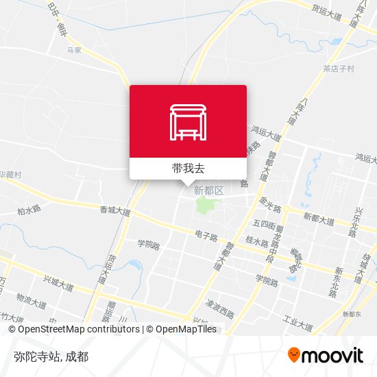 弥陀寺站地图