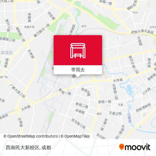 西南民大新校区地图