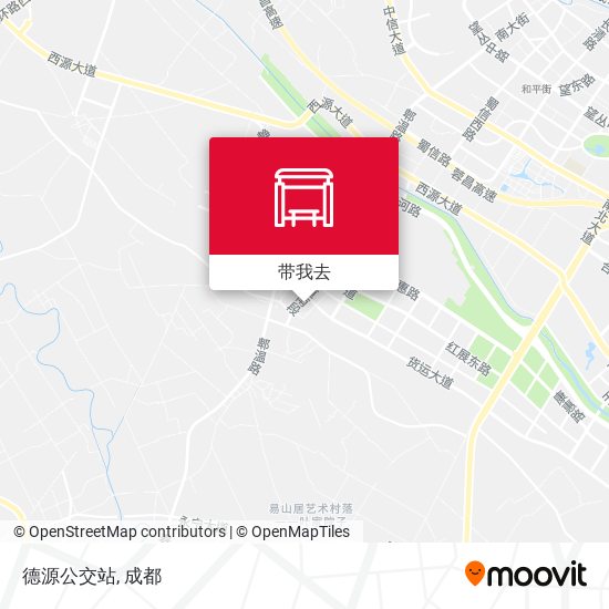 德源公交站地图