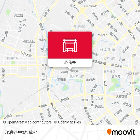 瑞联路中站地图