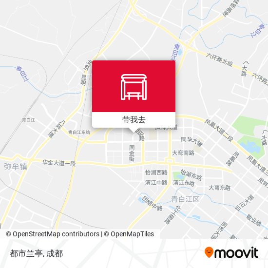 都市兰亭地图