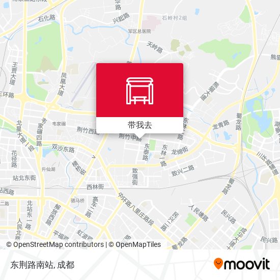 东荆路南站地图