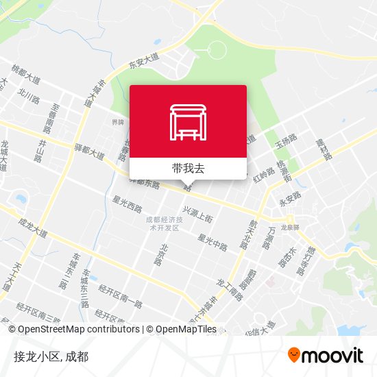 接龙小区地图