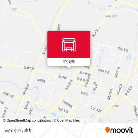 南宁小区地图