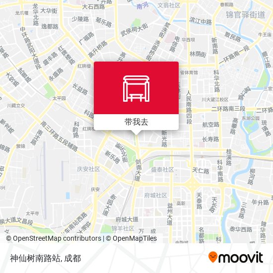 神仙树南路站地图
