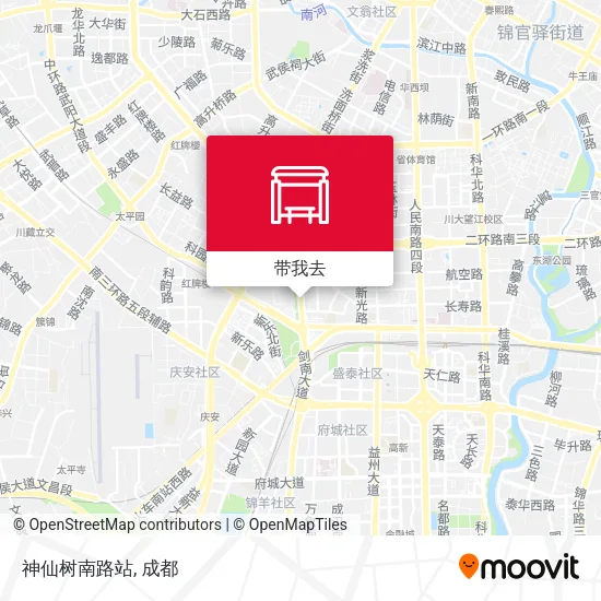 神仙树南路站地图