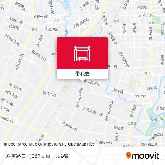 双黄路口（062县道）地图