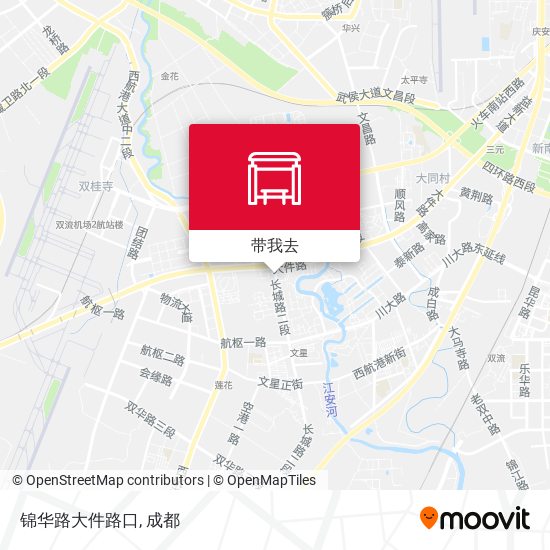 锦华路大件路口地图