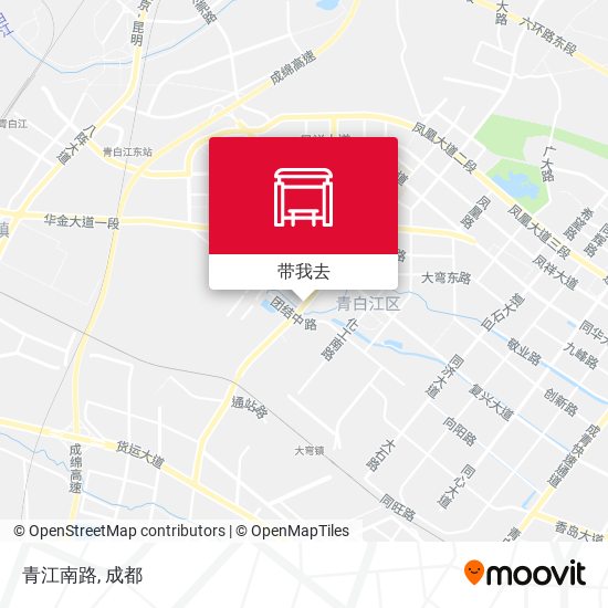 青江南路地图