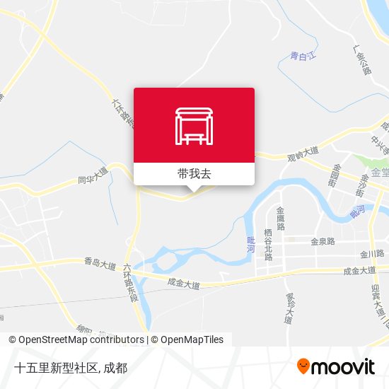 十五里新型社区地图