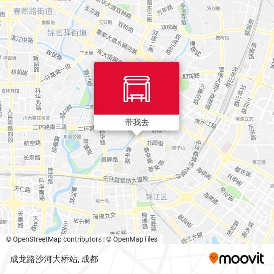 成龙路沙河大桥站地图