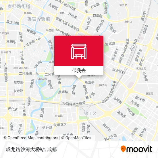 成龙路沙河大桥站地图