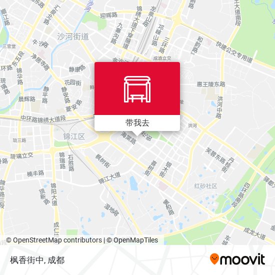 枫香街中地图