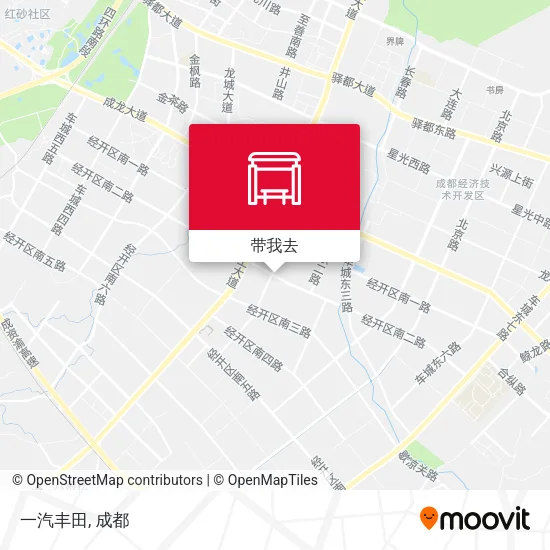 一汽丰田地图