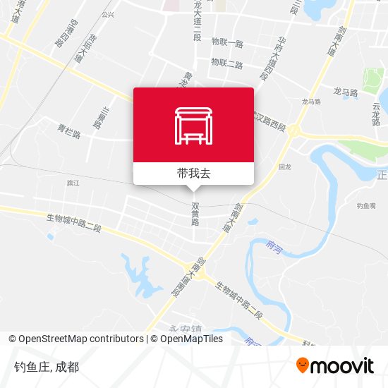 钓鱼庄地图