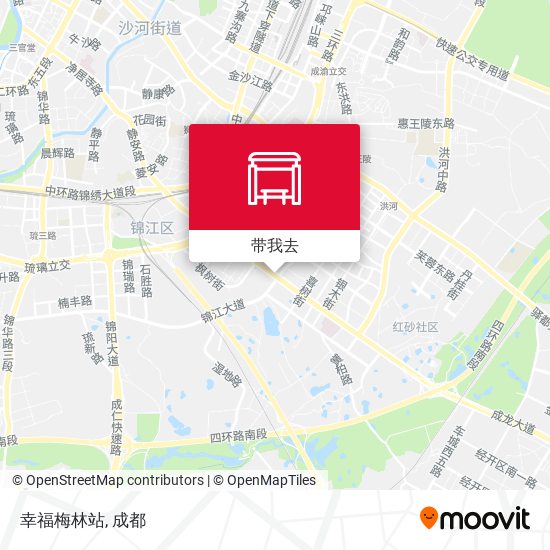 幸福梅林站地图