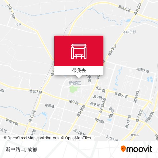 新中路口地图