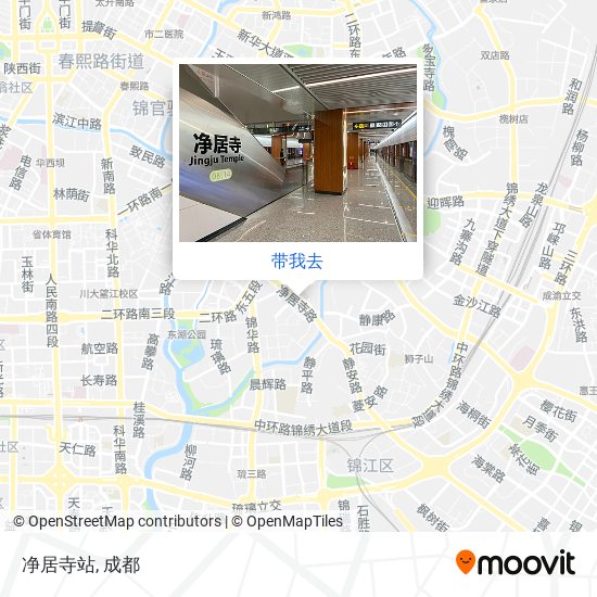 净居寺站地图