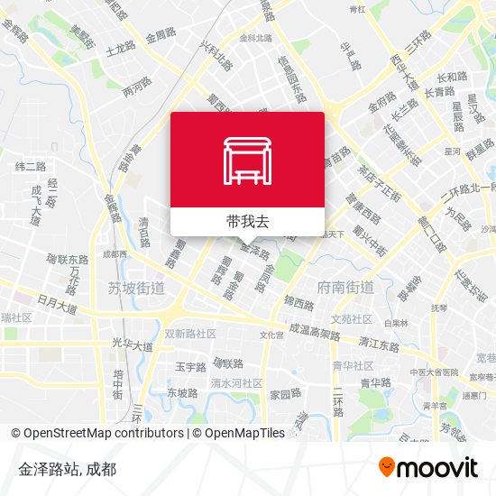 金泽路站地图