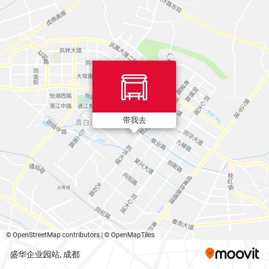 盛华企业园站地图
