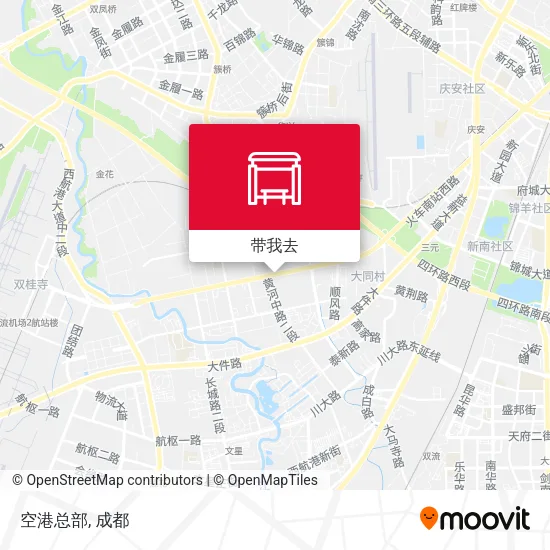 空港总部地图