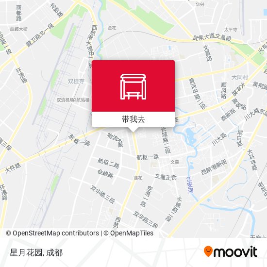 星月花园地图