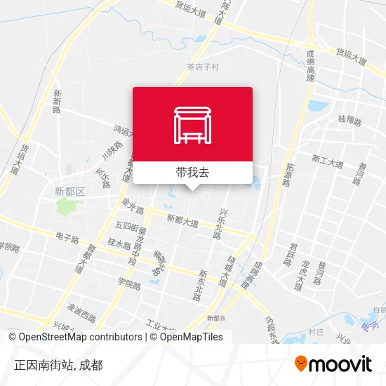 正因南街站地图