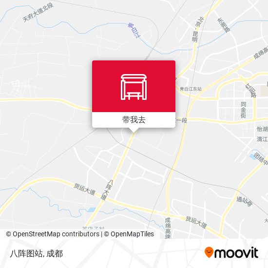 八阵图站地图