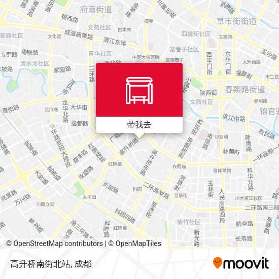 高升桥南街北站地图