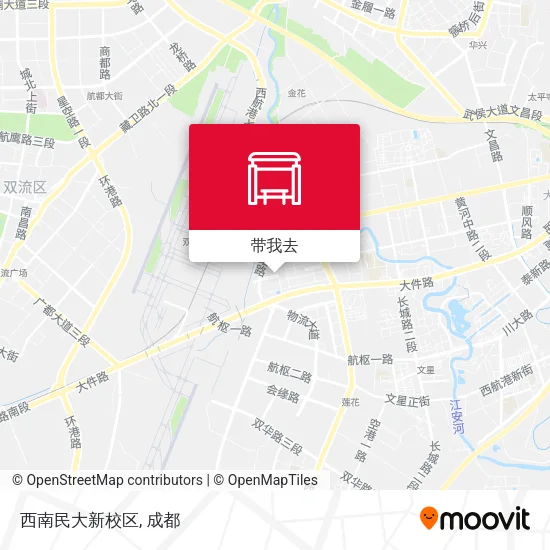 西南民大新校区地图