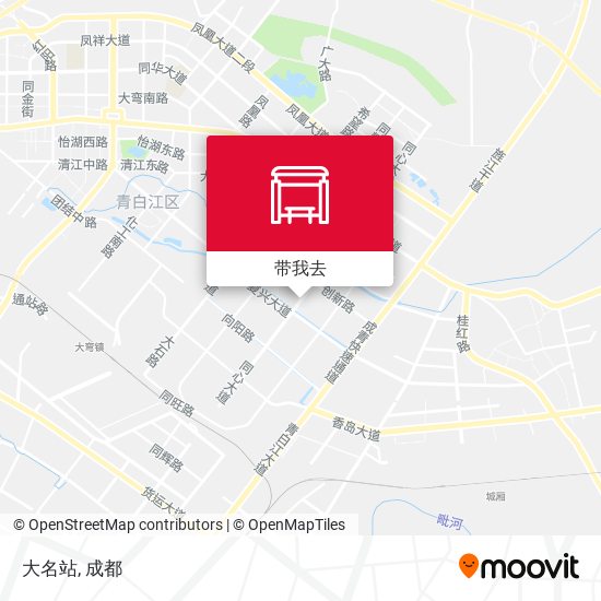 大名站地图