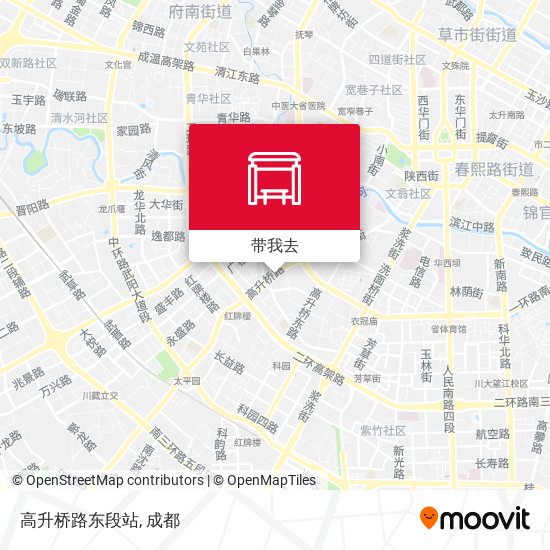 高升桥路东段站地图