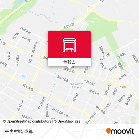 书房村站地图