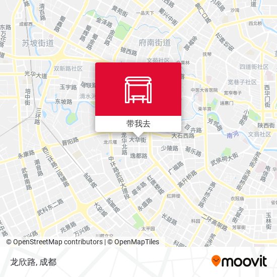 龙欣路地图