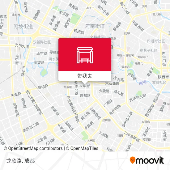 龙欣路地图