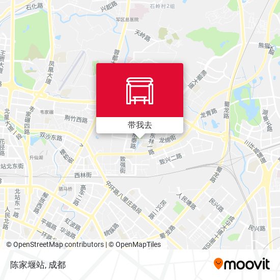 陈家堰站地图