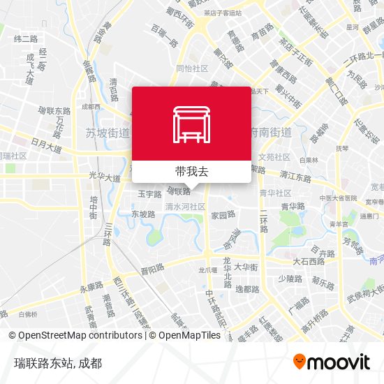 瑞联路东站地图