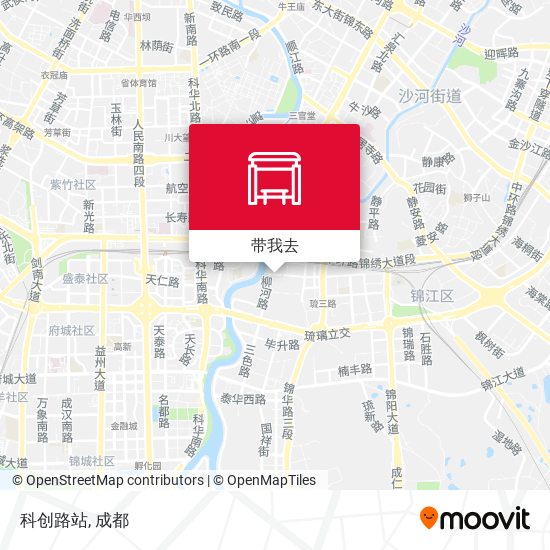 科创路站地图